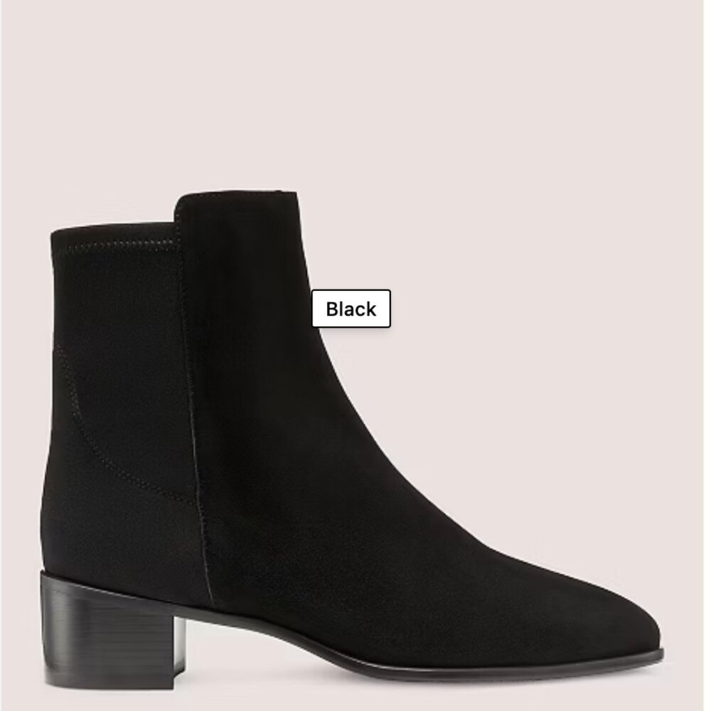 NWT Stuart Weitzman Black Bootie
